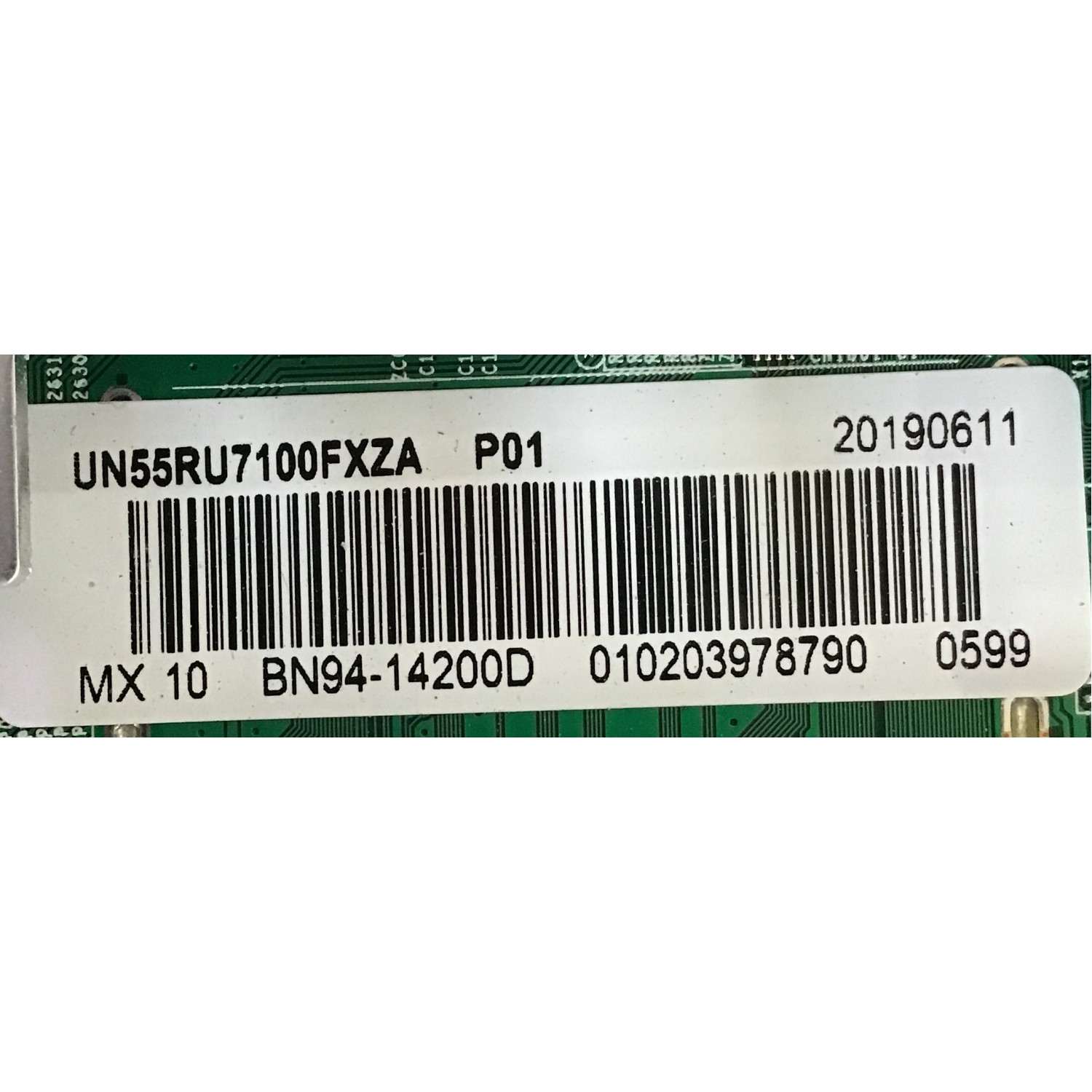 KIT DE TARJETAS PARA TV SAMSUNG / MAIN BN94-14200D / BN41-02703A / FUENTE BN44-00932Q / L55E7_RHS / PANEL CY-NN055HGLV2H / MODELO UN55RU7100FXZA FA04 - Imagen 3